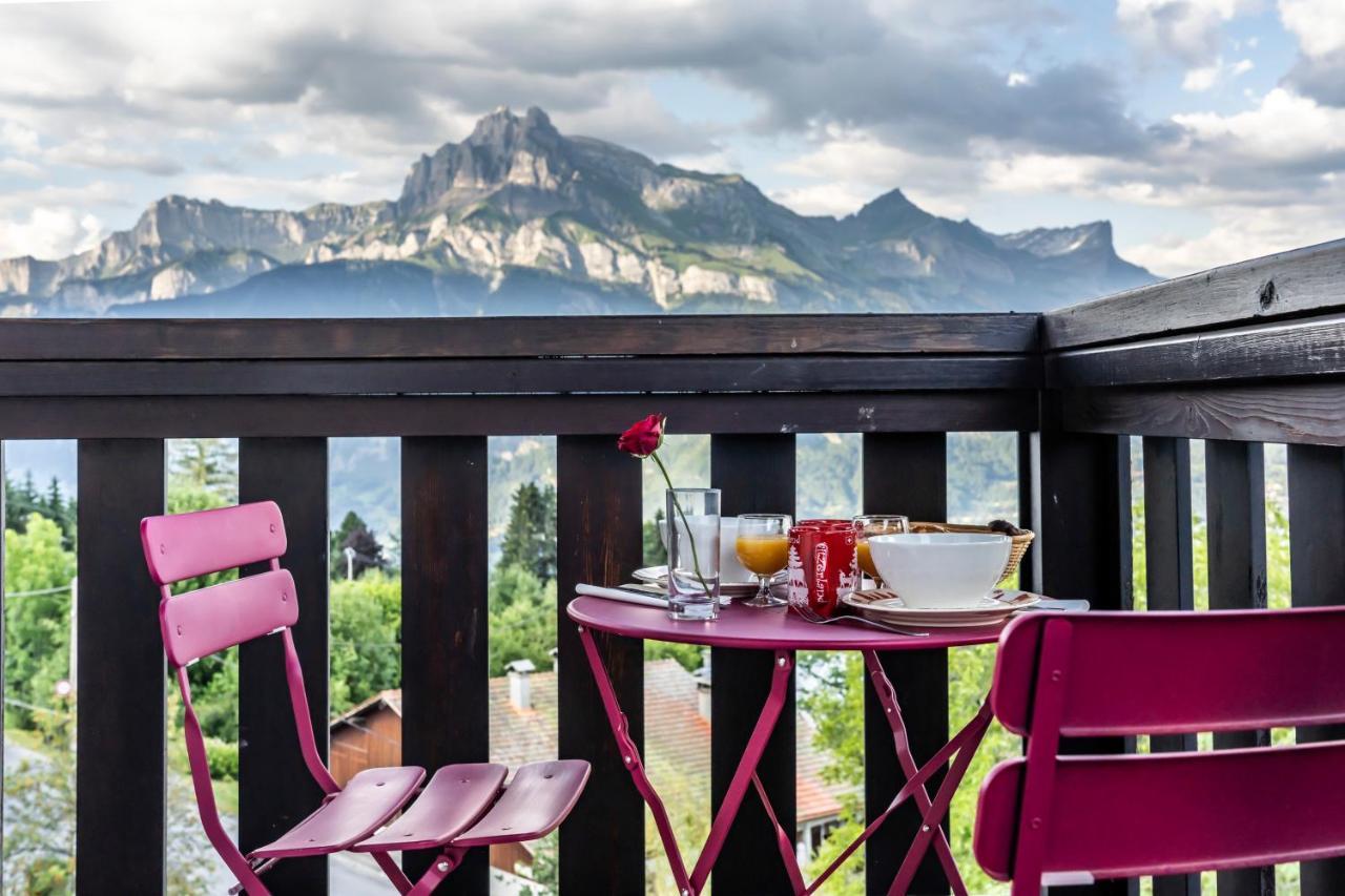 Garden & City Megeve - Comblouxアパートホテル エクステリア 写真